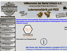 Tablet Screenshot of mstaschen.de